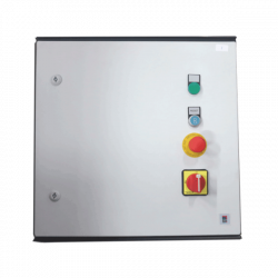 Line Synchronization module for buffer rehangers, which synchronizes two lines for speed only to ensure birds are correctly rehung from one production line to the other.